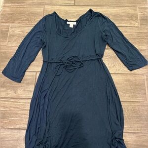 Long teal blue XL maternity top